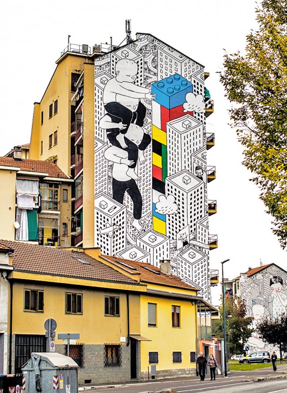 ART : les gigantesques fresques murales de Millo 1